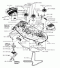 Husqvarna EZ 5424 BI (968999294) - Zero-Turn Mower (2006-02 & After) Ersatzteile Deck Assembly 54"