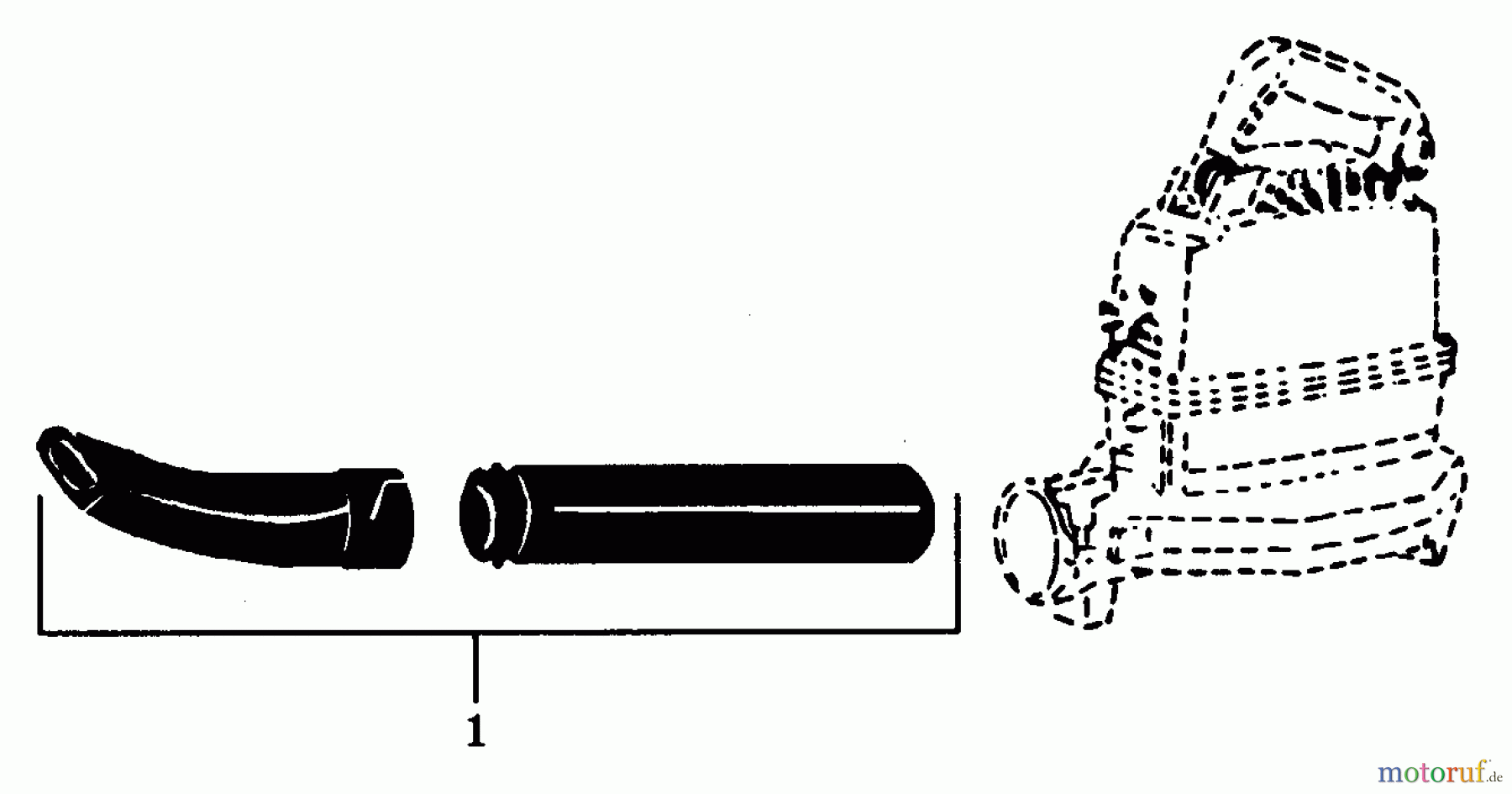 Husqvarna Bläser / Sauger / Häcksler / Mulchgeräte 22 HB - Husqvarna Handheld Blower Vacuum (1988-01 & After) Blower Assembly