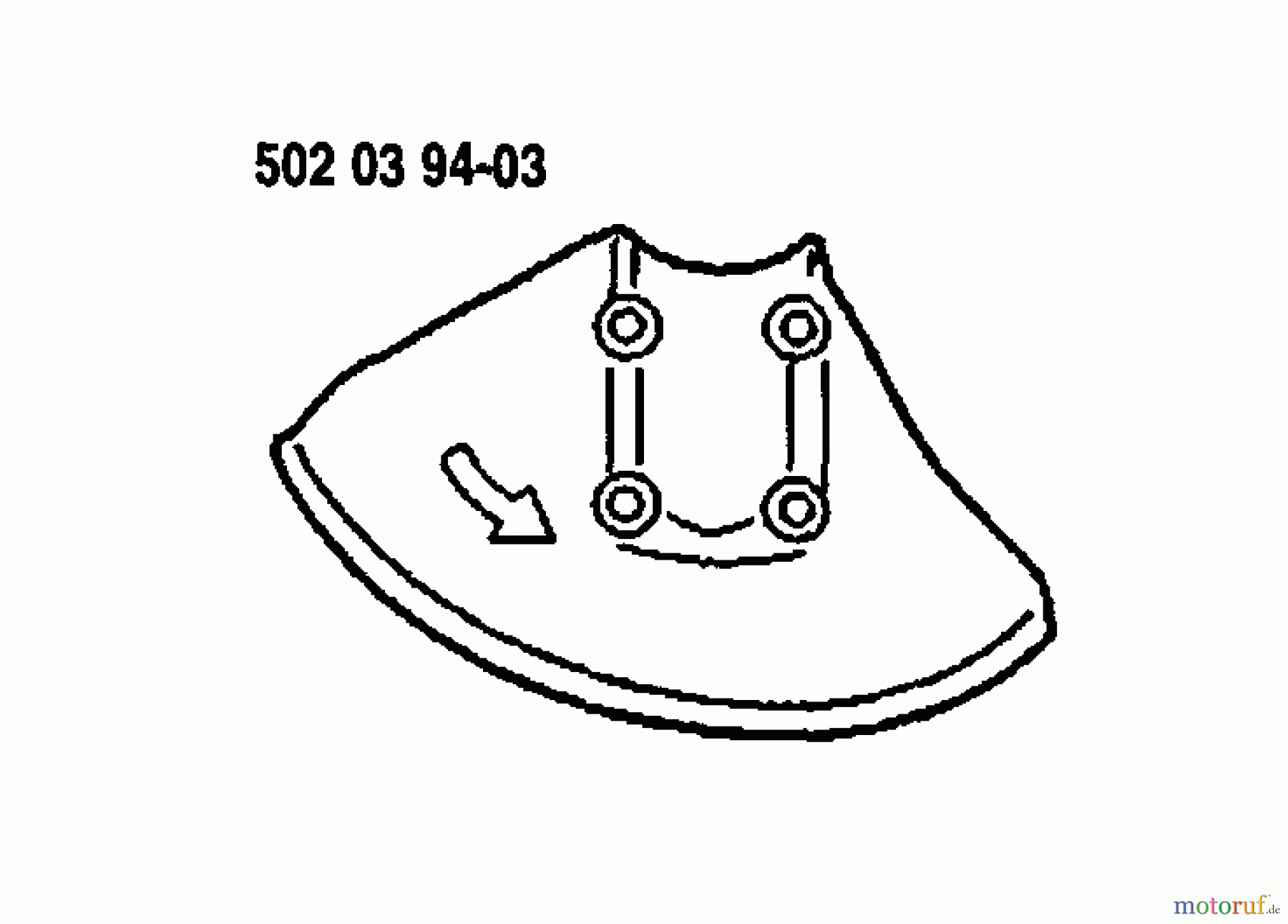 Husqvarna Zubehör Husqvarna Clearing Saw Accessories (1990-01 & After) Guard