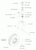Husqvarna iZ 4217 (968999254) - Zero-Turn Mower (2005-03 & After) Ersatzteile Caster Arm