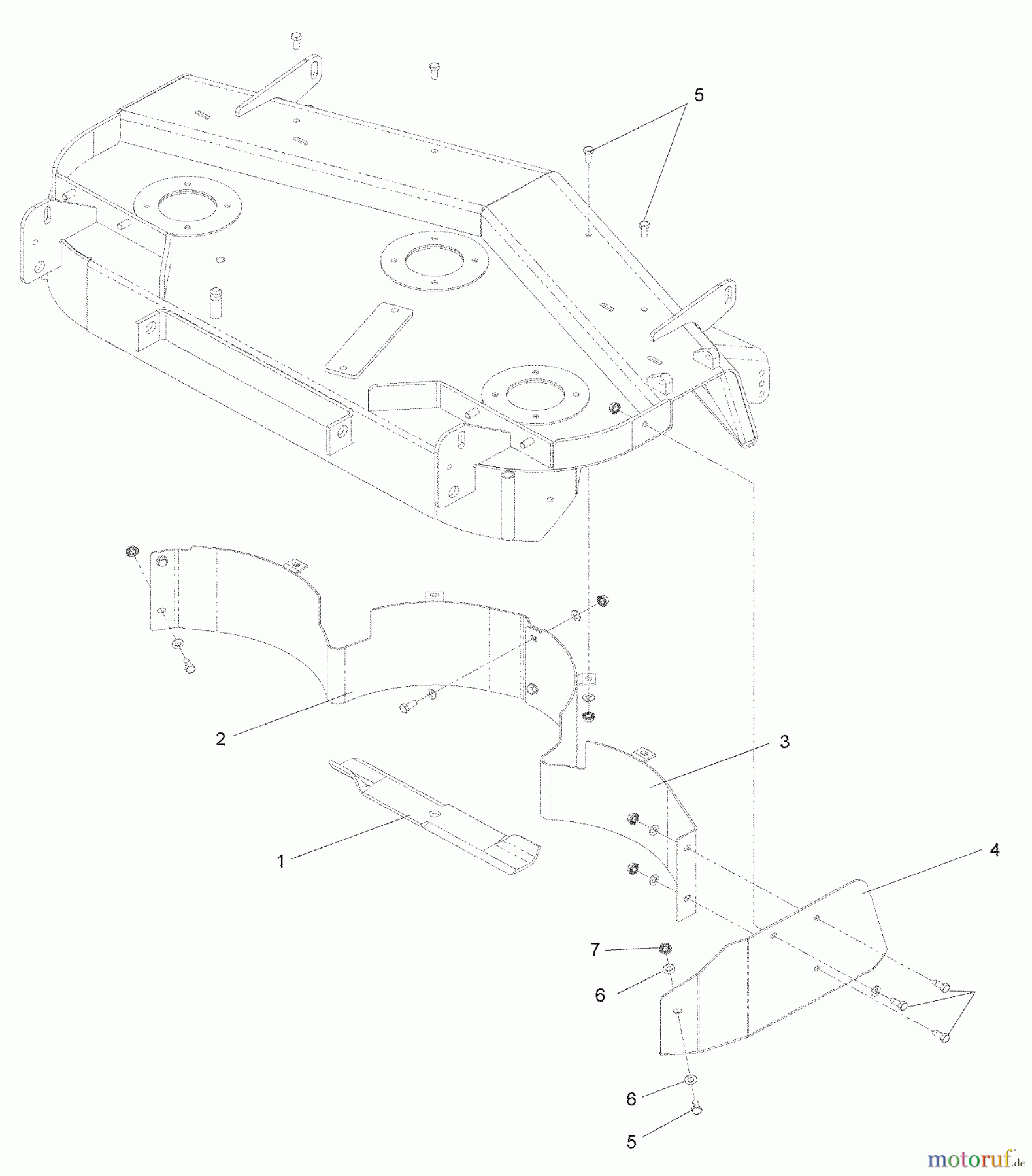 Husqvarna Nullwendekreismäher, Zero-Turn iZ 4217 (968999703) - Husqvarna Zero-Turn Mower (2008-12 & After) Accessories