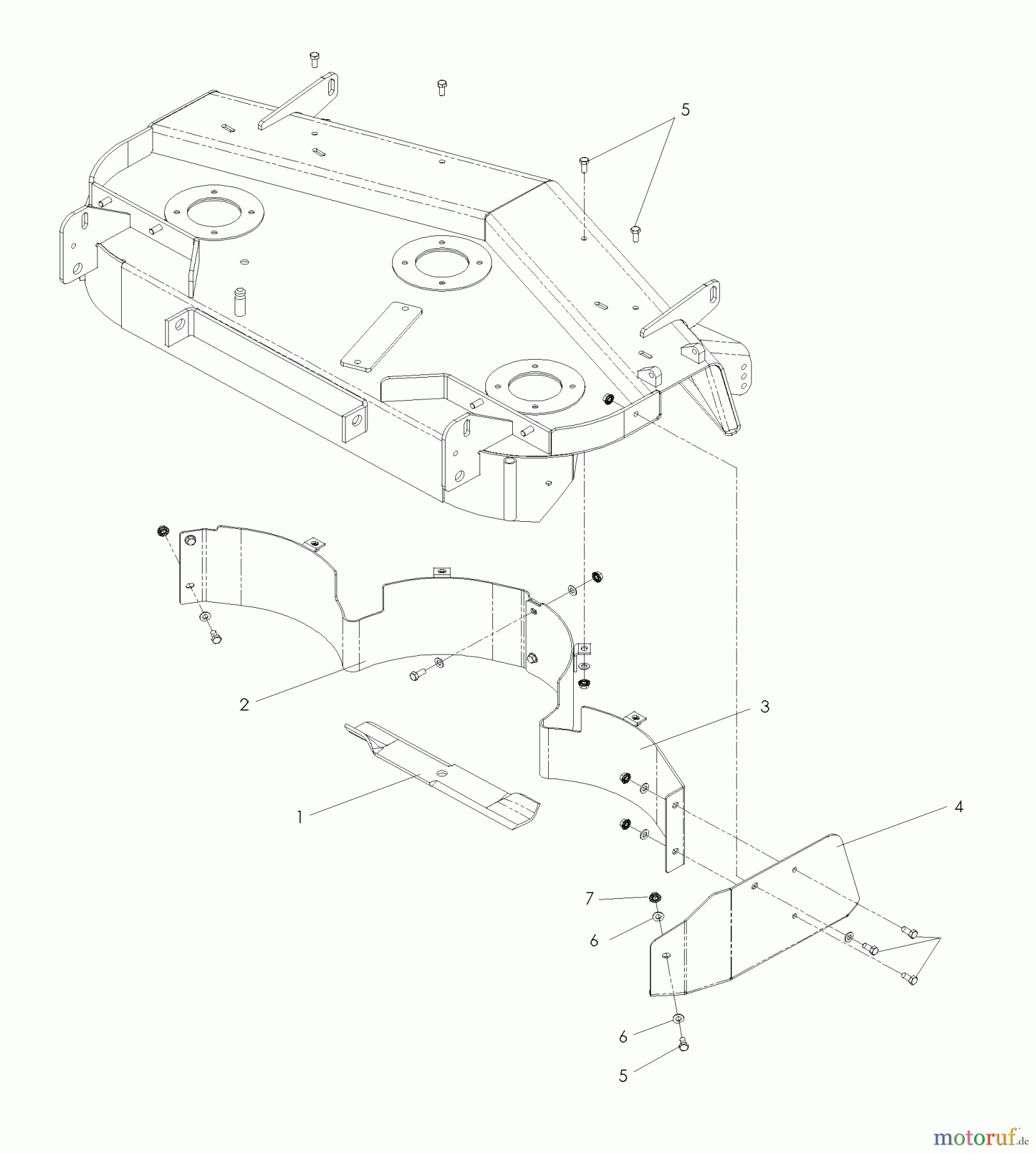 Husqvarna Nullwendekreismäher, Zero-Turn iZ 4217 (968999703) - Husqvarna Zero-Turn Mower (2007-09 to 2008-11) Accessories