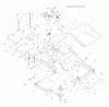 Husqvarna iZ 4217 (968999703) - Zero-Turn Mower (2007-09 to 2008-11) Ersatzteile Chassis / Frame