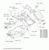 Husqvarna iZ 4217 TSKAA (968999254) - Zero-Turn Mower (2005-12 to 2006-07) Ersatzteile Decals