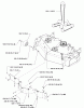 Husqvarna iZ 4217 TSKAA (968999254) - Zero-Turn Mower (2005-12 to 2006-07) Ersatzteile Mower Deck 42" B