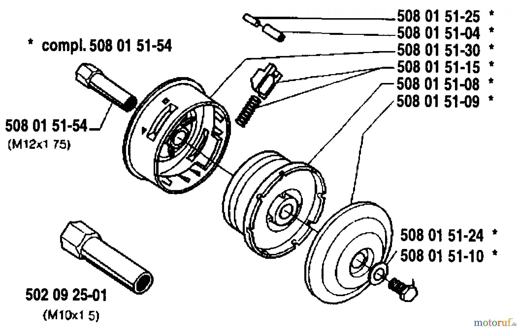 Husqvarna Zubehör Husqvarna Clearing Saw Accessories (1990-01 & After) Nylon Cordheads (Trimmy S)