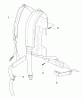 Husqvarna 356 BT X-Series - Backpack Blower (2009-07 & After) Ersatzteile Harness