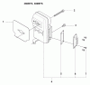 Husqvarna 380 BFS - Backpack Blower (2009-03 & After) Ersatzteile Muffler
