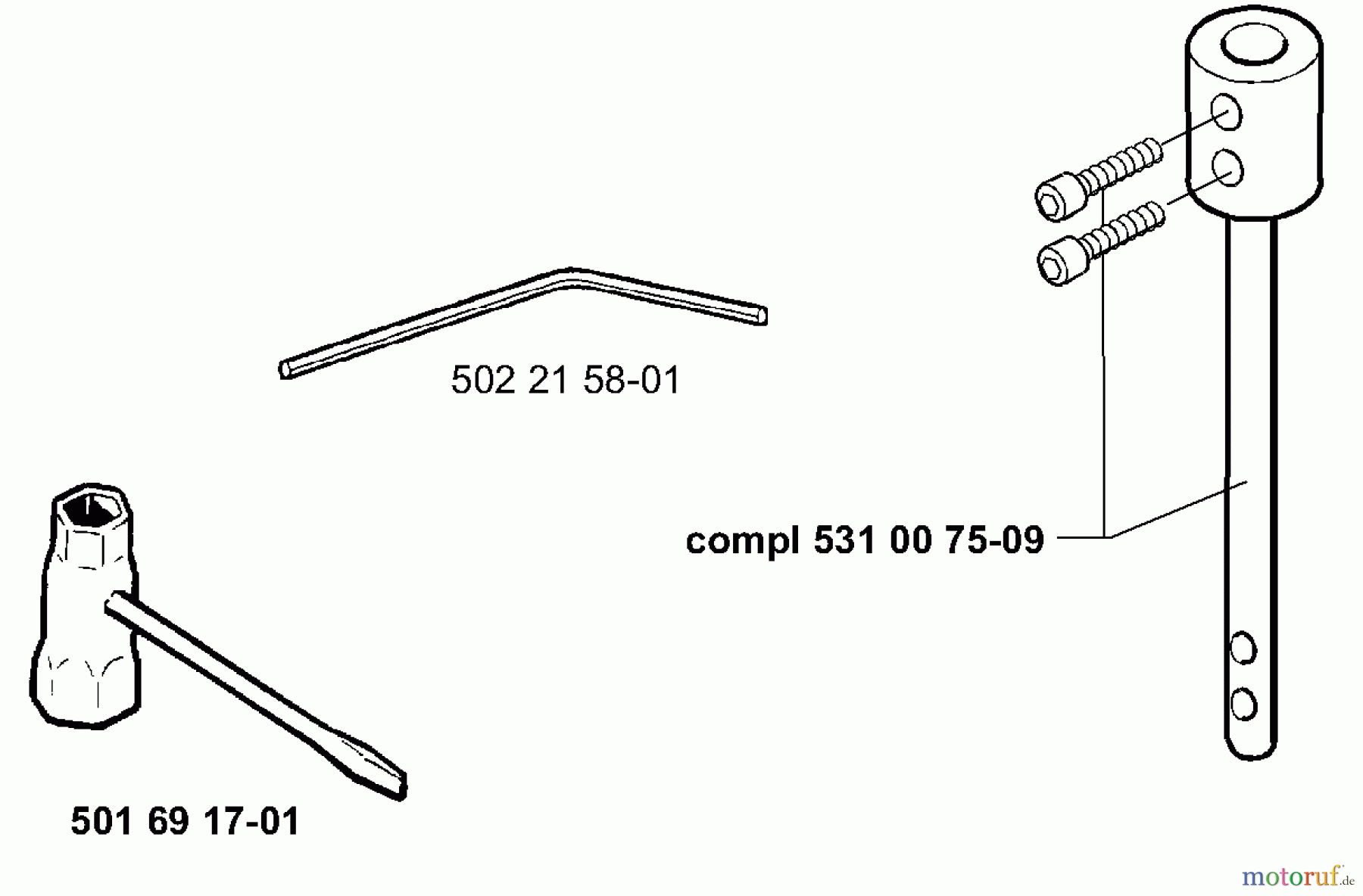 Husqvarna Bohrer / Erdbohrer 225 AI 15 - Husqvarna Ice Auger (2008-04 & After) Accessories