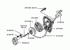 Husqvarna 125 E - Handheld Edger (1993-04 to 2005-08) Ersatzteile Starter Assembly