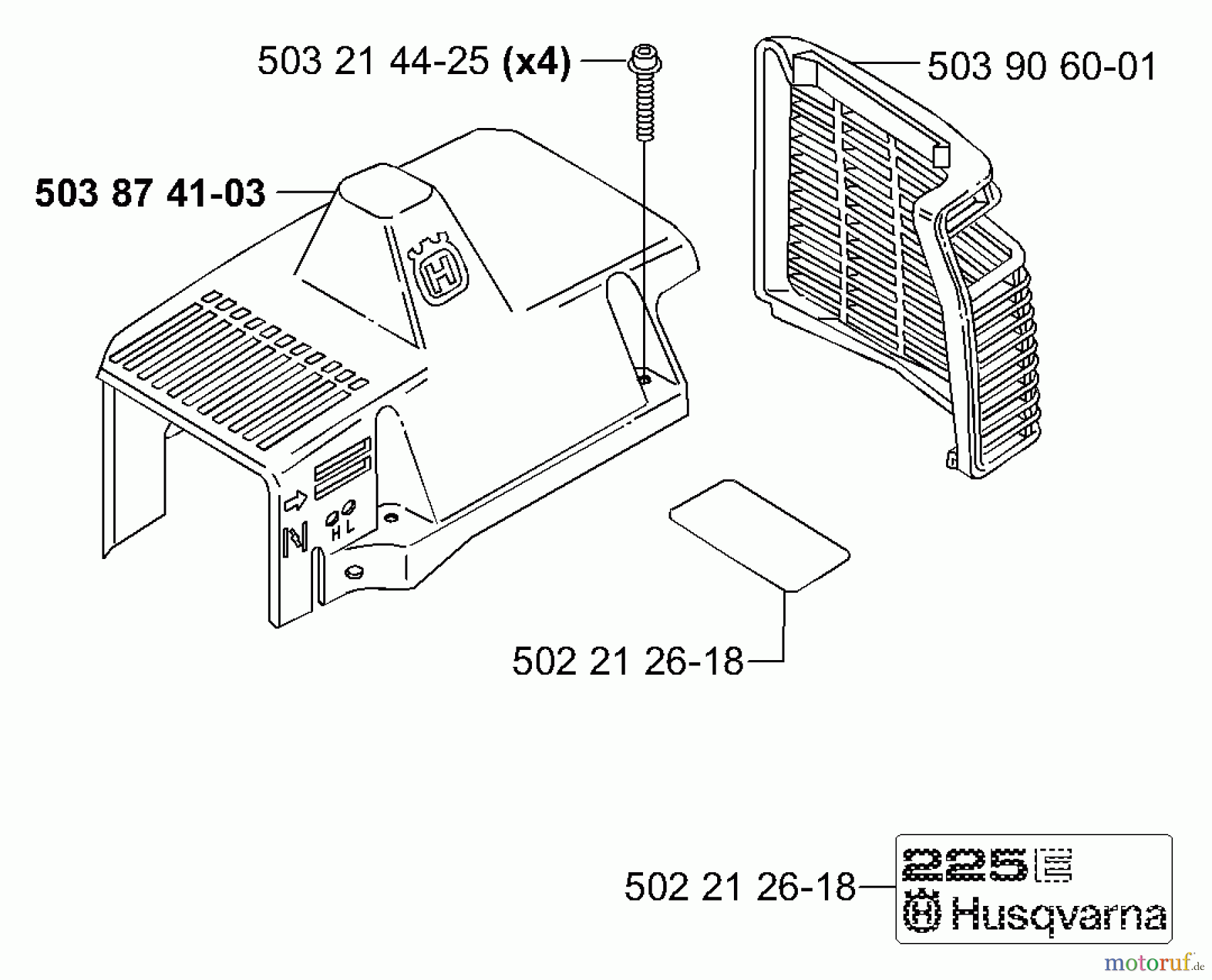 Husqvarna Kantenschneider 225 E - Husqvarna Handheld Edger (2000-10 & After) Covers