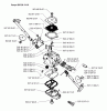 Husqvarna 325 EX - Handheld Edger (1999-10 to 2000-12) Ersatzteile Carburetor Parts
