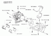 Husqvarna 325 EX - Handheld Edger (E-TECH 2) (2001-01 & After) Ersatzteile Crankcase