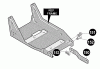 Husqvarna LE 359 - Walk-Behind Edger (1996-11 to 1998-01) Ersatzteile Front Wheel Bracket