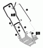 Husqvarna LE 359 - Walk-Behind Edger (1996-11 to 1998-01) Ersatzteile Handle Assy.