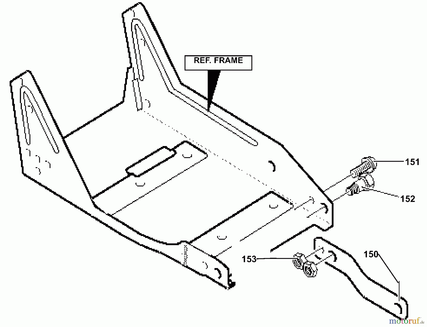  Husqvarna Kantenschneider LE 359 - Husqvarna Walk-Behind Edger (1998-02 & After) Front Wheel Brkt.