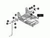 Husqvarna LE 389 - Walk-Behind Edger (1996-11 to 2002-12) Ersatzteile Curb Hopper Assembly