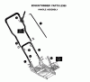 Husqvarna LE 389 - Walk-Behind Edger (1996-11 to 2002-12) Ersatzteile Handle Assembly