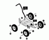 Husqvarna LE 389 - Walk-Behind Edger (1996-11 to 2002-12) Ersatzteile Tire Assembly