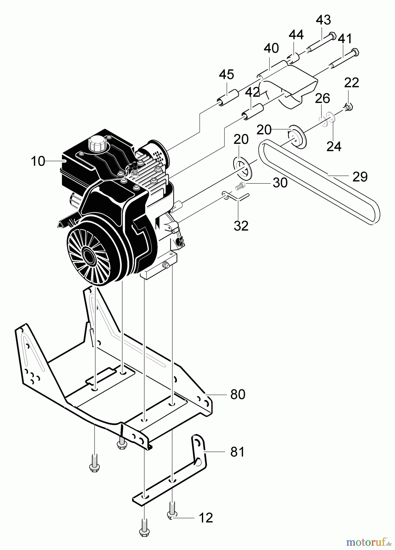 Husqvarna Kantenschneider LE 389 - Husqvarna Walk-Behind Edger (2003-01 to 2006-03) Engine Related