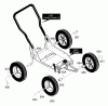 Husqvarna LE 389 - Walk-Behind Edger (2003-01 to 2006-03) Ersatzteile Wheels