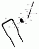 Husqvarna LE 389 - Walk-Behind Edger (2006-04 & After) Ersatzteile Clutch / Drive Lever Assembly