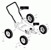 Husqvarna LE 389 - Walk-Behind Edger (2006-04 & After) Ersatzteile Wheel Assembly