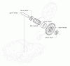 Husqvarna K 46 - Tuff Torq Transmission (2002-06 & After) Ersatzteile Differential (Lower)