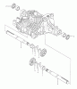 Husqvarna K 61 - Tuff Torq Transmission Ersatzteile Axle Shaft Assy