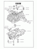 Husqvarna K 66M - Tuff Torq Transmission (2004-01 & After) Ersatzteile Model K66M-A