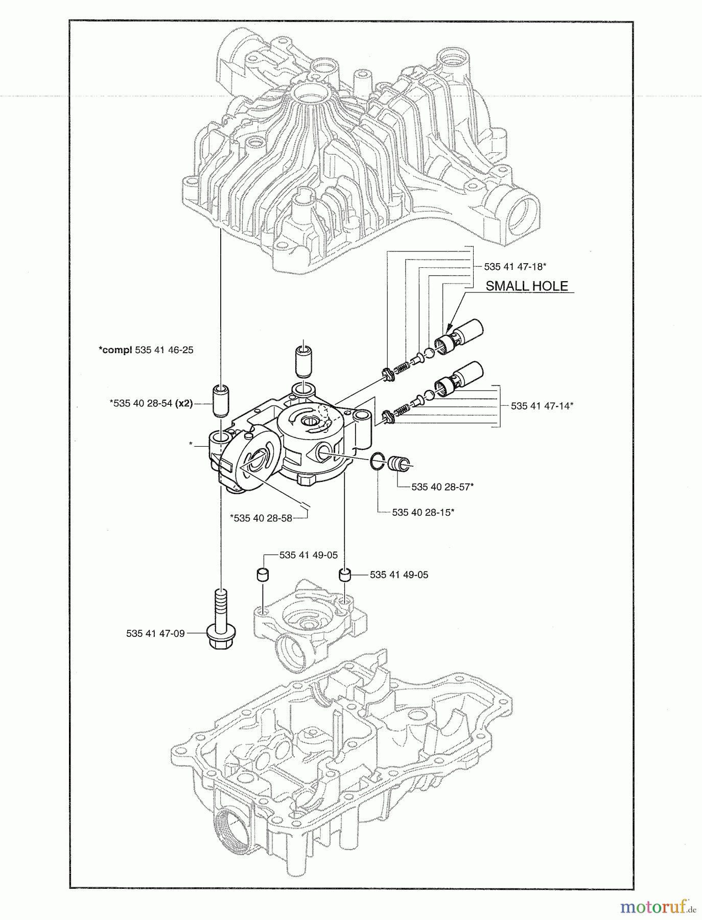 Husqvarna Motoren K 66M - Tuff Torq Transmission (2004-01 & After) Model K66M-B