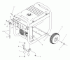 Husqvarna 1365 GN - Portable Generator (2004-06 to 2006-03) Ersatzteile Wheel Kit