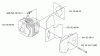 Husqvarna 123 HD 60 - Hedge Trimmer (2006-03 to 2007-01) Ersatzteile Cylinder/ Muffler
