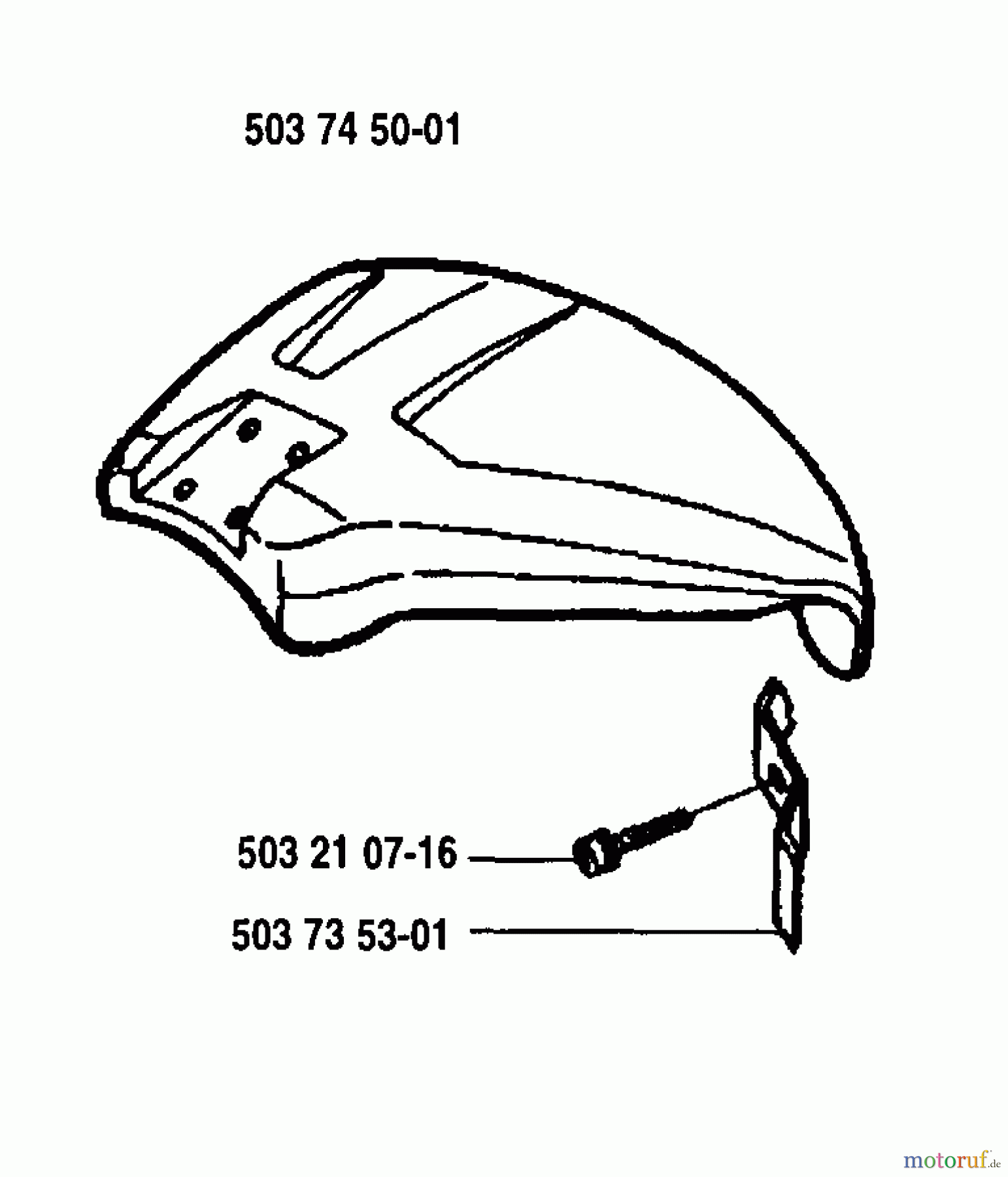 Husqvarna Zubehör Husqvarna Trimmer Heads (1994-06 & After) Guard Complete