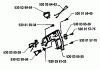 Husqvarna 18 H - Hedge Trimmer (1992-03 to 1994-03) Ersatzteile Outer Handle Assembly