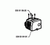 Husqvarna 18 H - Hedge Trimmer (1994-04 to 1995-07) Ersatzteile Cover Assembly