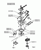 Husqvarna 18 H - Hedge Trimmer (1995-08 to 1996-02) Ersatzteile Carburetor Parts