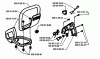 Husqvarna 18 H - Hedge Trimmer (1995-08 to 1996-02) Ersatzteile Front Handle Assembly