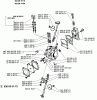 Husqvarna 225 H - Hedge Trimmer (1997-02 & After) Ersatzteile Carburetor Parts