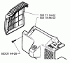 Husqvarna 225 H - Hedge Trimmer (1997-02 & After) Ersatzteile Cover