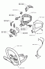 Husqvarna 225 H - Hedge Trimmer (1997-02 & After) Ersatzteile Handle Assembly