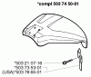 Husqvarna Trimmer Heads (1999-06 & After) Ersatzteile Guard (225, 232, 235)