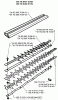 Husqvarna 225 H 60 - Hedge Trimmer (1996-12 to 1997-12) Ersatzteile Blade Assembly