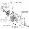 Husqvarna 225 H 75 - Hedge Trimmer (1998-01 to 2002-05) Ersatzteile Air Filter/Carburetor