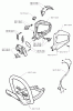 Husqvarna 225 H 75 - Hedge Trimmer (1998-01 to 2002-05) Ersatzteile Handle Assembly