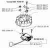 Husqvarna 225 H 75 - Hedge Trimmer (1998-01 to 2002-05) Ersatzteile Ignition/Flywheel