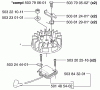 Husqvarna 225 H 75 - Hedge Trimmer (2002-06 & After) Ersatzteile Ignition / Flywheel