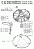 Husqvarna Trimmer Heads (1999-06 & After) Ersatzteile Tri Cut M10x1.25 & M12x1.75