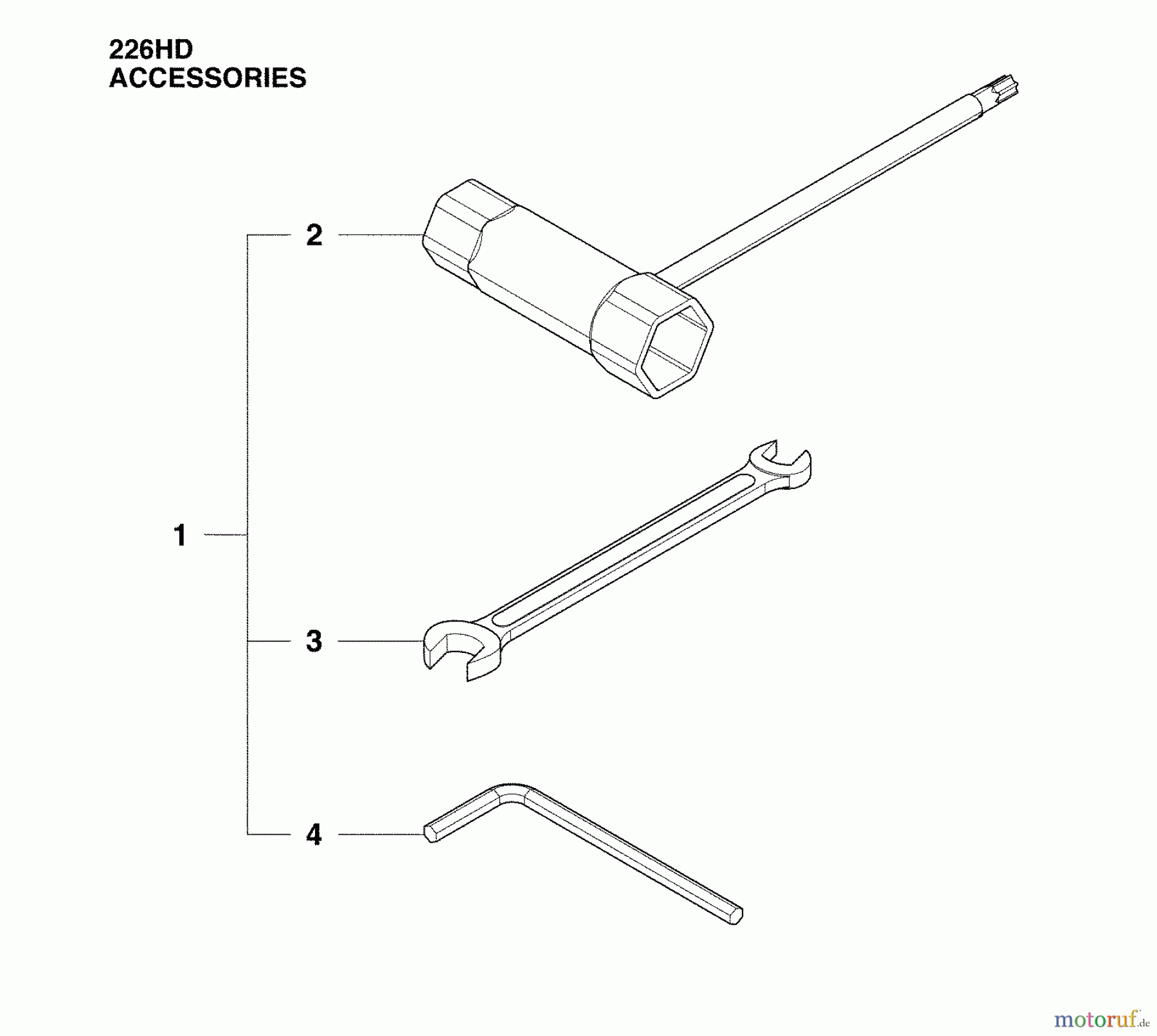 Husqvarna Heckenscheren 226 HD 60 S - Husqvarna Hedge Trimmer (2009-01 & After) Accessories