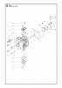Husqvarna 226 HS75 S - Hedge Trimmer (2013-02 & After) Ersatzteile CYLINDER PISTON